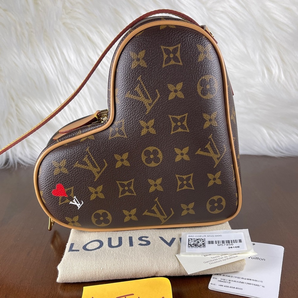 Louis Vuitton Monogram Game On Coeur Heart Bag - Picture 1 of 13